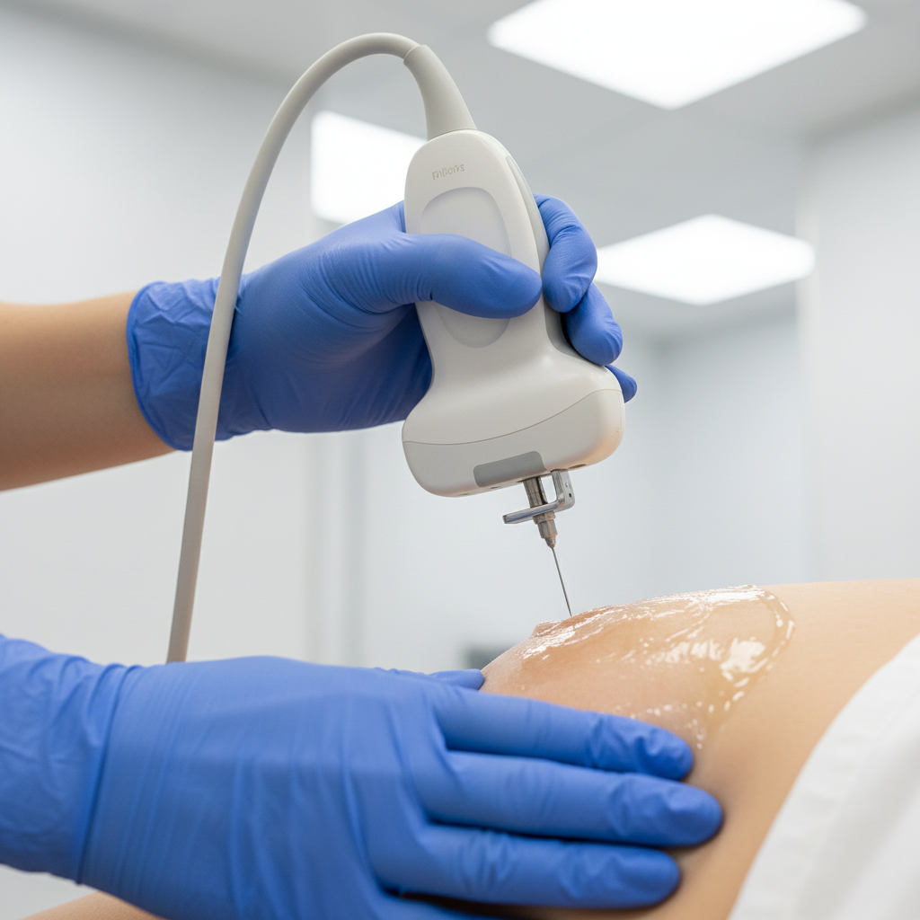 Biopsia de mama guiada por ultrasonido