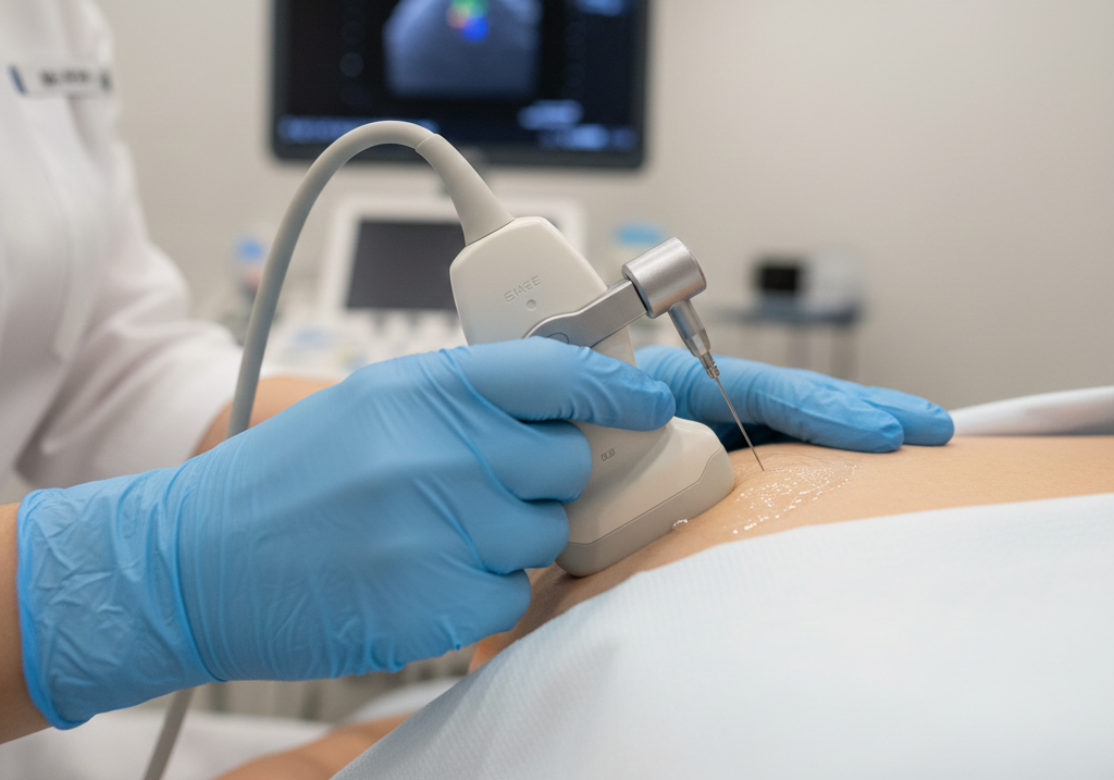 Biopsias guiadas por ultrasonido
